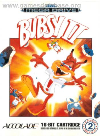 Cover Bubsy II for Genesis - Mega Drive